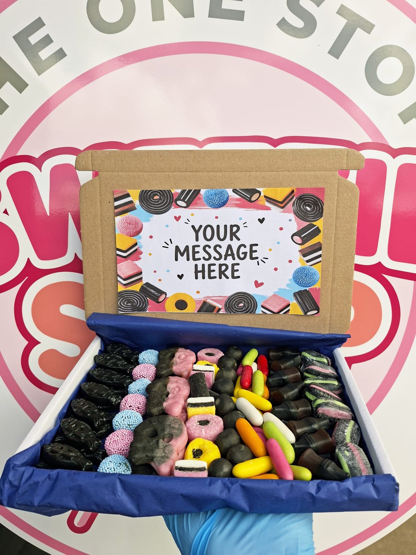 Personalised Liquorice Letterbox Gift