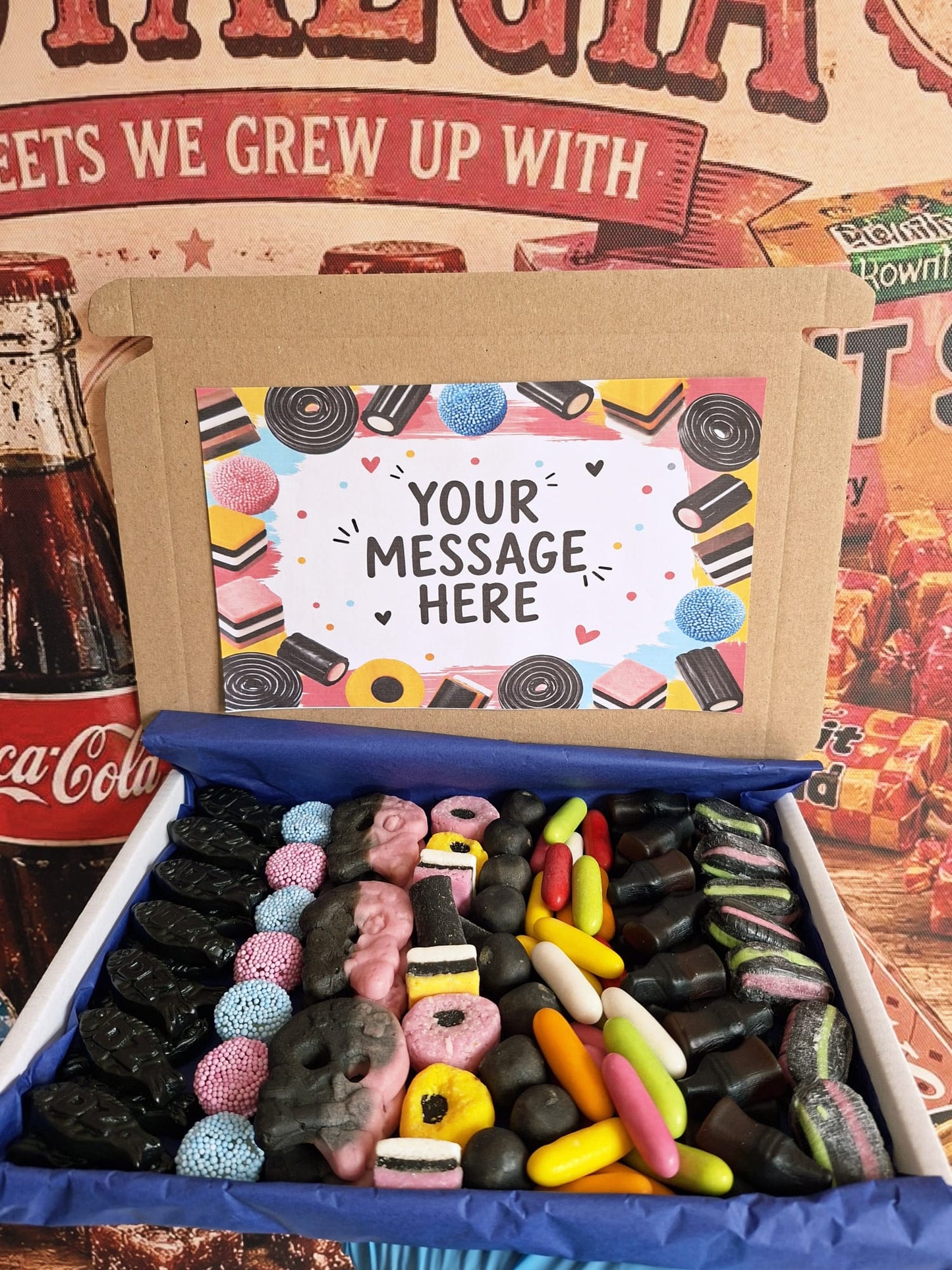 Personalised Liquorice Letterbox Gift