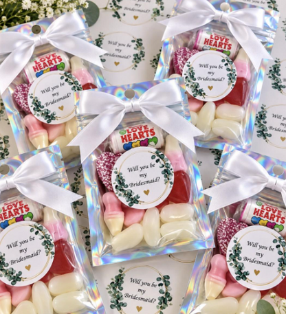 Bridesmaid Proposal Sweet Favours | Personalised Sweet Bags
