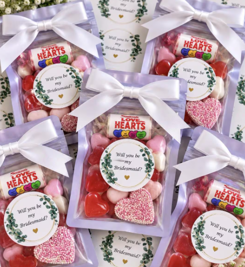 Bridesmaid Proposal Sweet Favours | Personalised Sweet Bags
