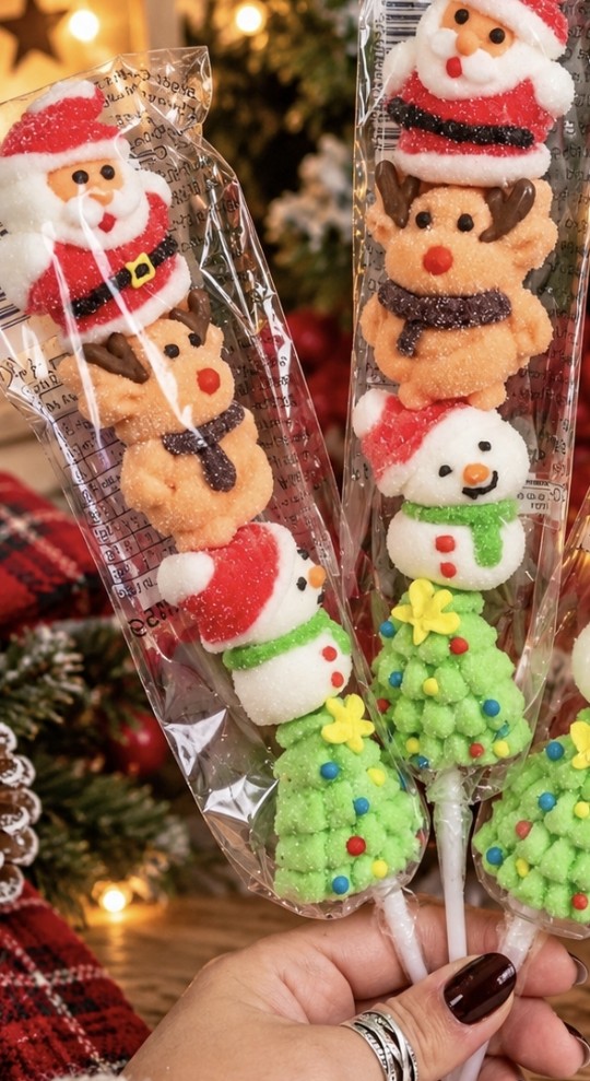 Christmas Marshmallow Stackers