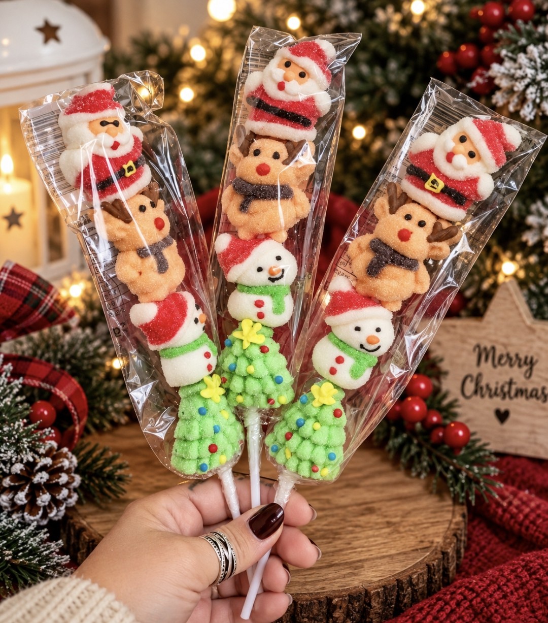Christmas Marshmallow Stackers