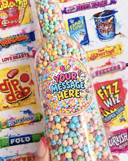 Personalised Millions Sweet Bottle