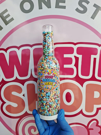 Personalised Millions Sweet Bottle