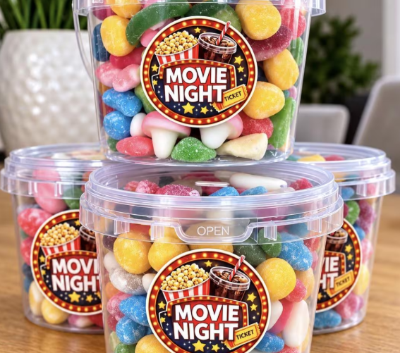 Movie Night Sweet Bucket | Pick 'n' Mix Sweets Gift