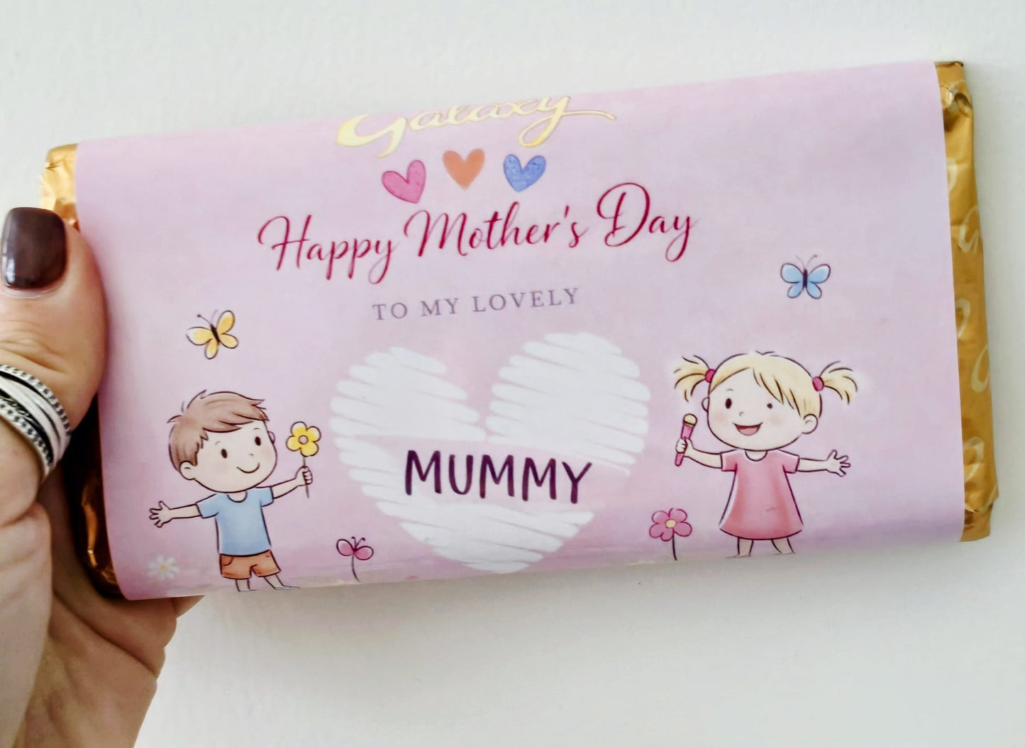 “Happy Mother’s Day Mummy" Galaxy Chocolate Bar