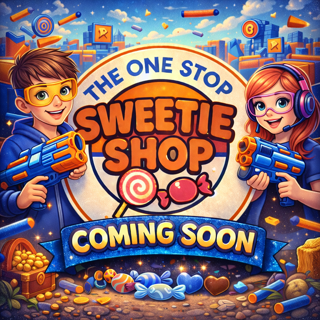 Personalised NERF Themed Party Invitations X10