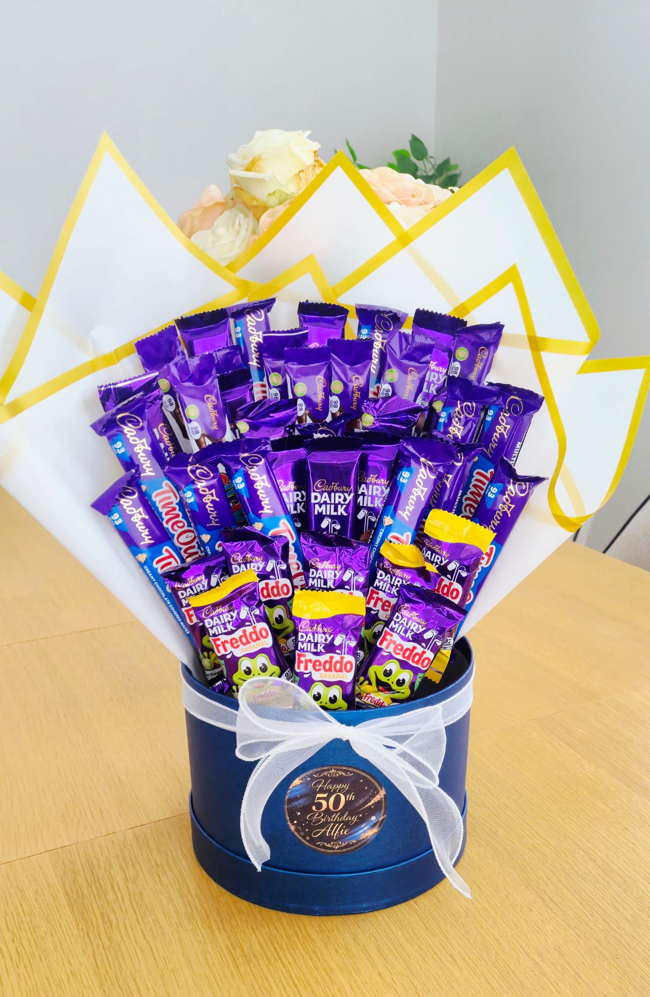 Personalised Mixed Cadbury Chocolate Bouquet - Any Occasion
