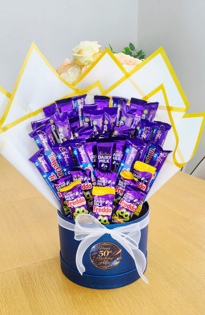 Personalised Mixed Cadbury Chocolate Bouquet - Any Occasion