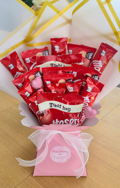Personalised Maltesers Chocolate Bouquet | Chocolate Gift UK