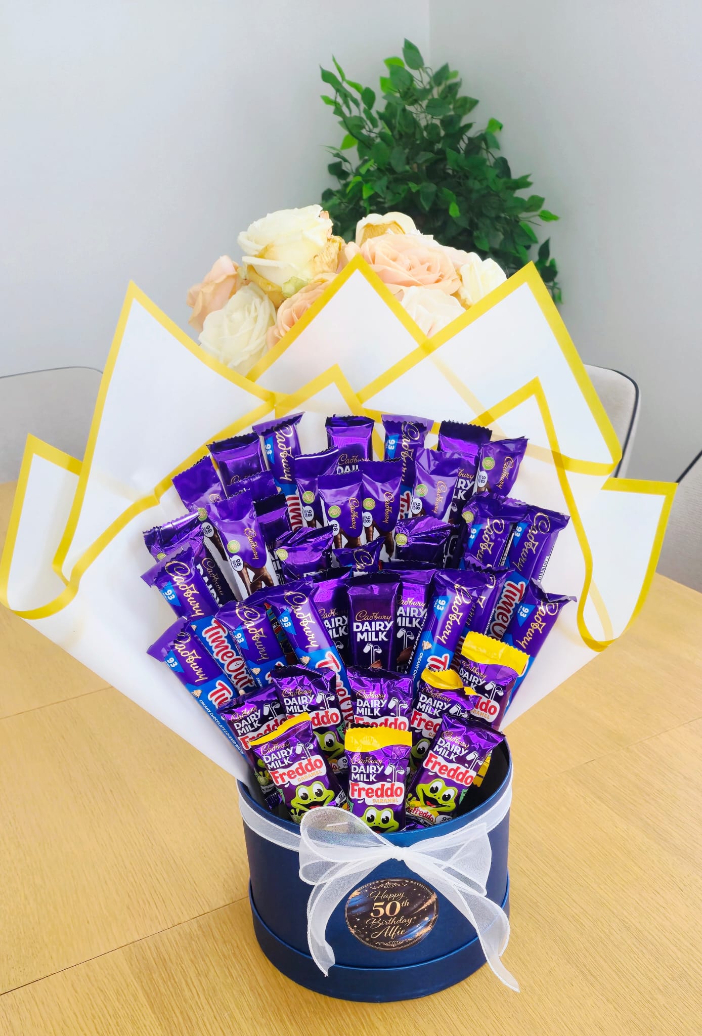 Personalised Mixed Cadbury Chocolate Bouquet - Any Occasion