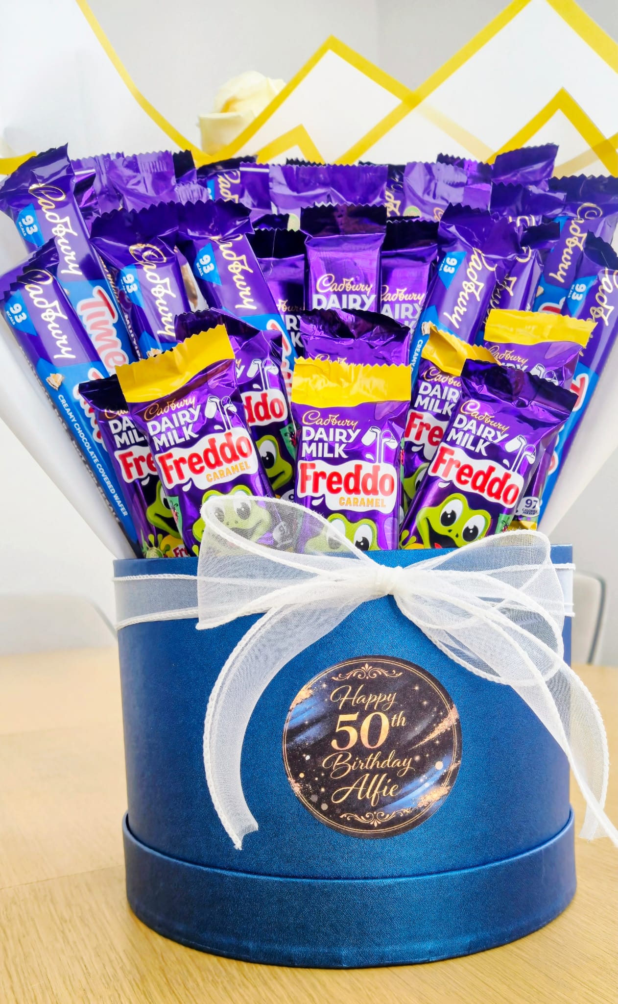 Personalised Mixed Cadbury Chocolate Bouquet - Any Occasion