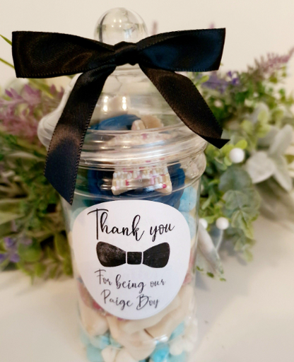 Page Boy Sweet Jar | Personalised Wedding Proposal Gift