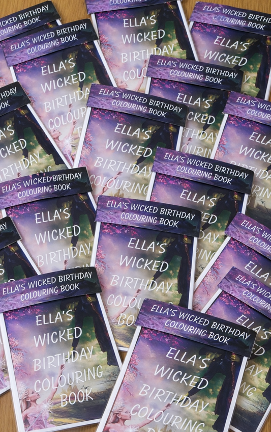 Personalised Wicked Colouring Book