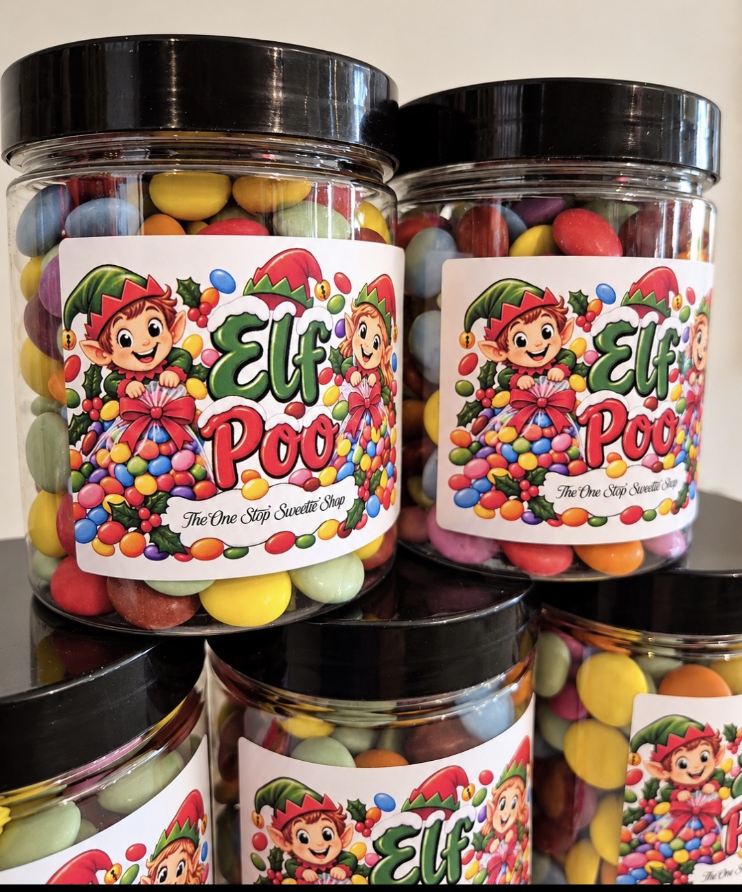 Elf Poo Chocolate Beans - Novelty Christmas Sweet Gift