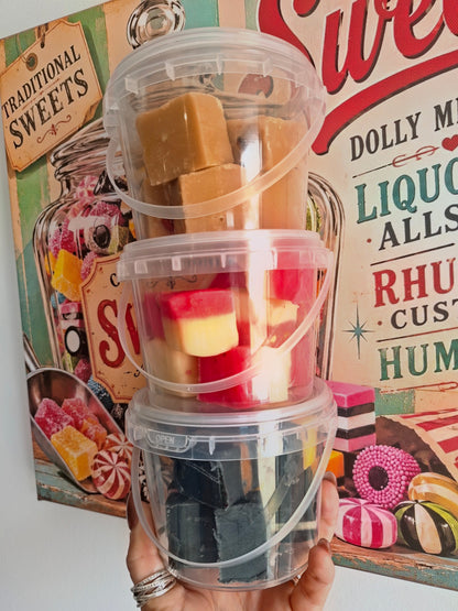 Personalised Fudge Gift Tubs – Pick Your Flavour & Add Your Own Message
