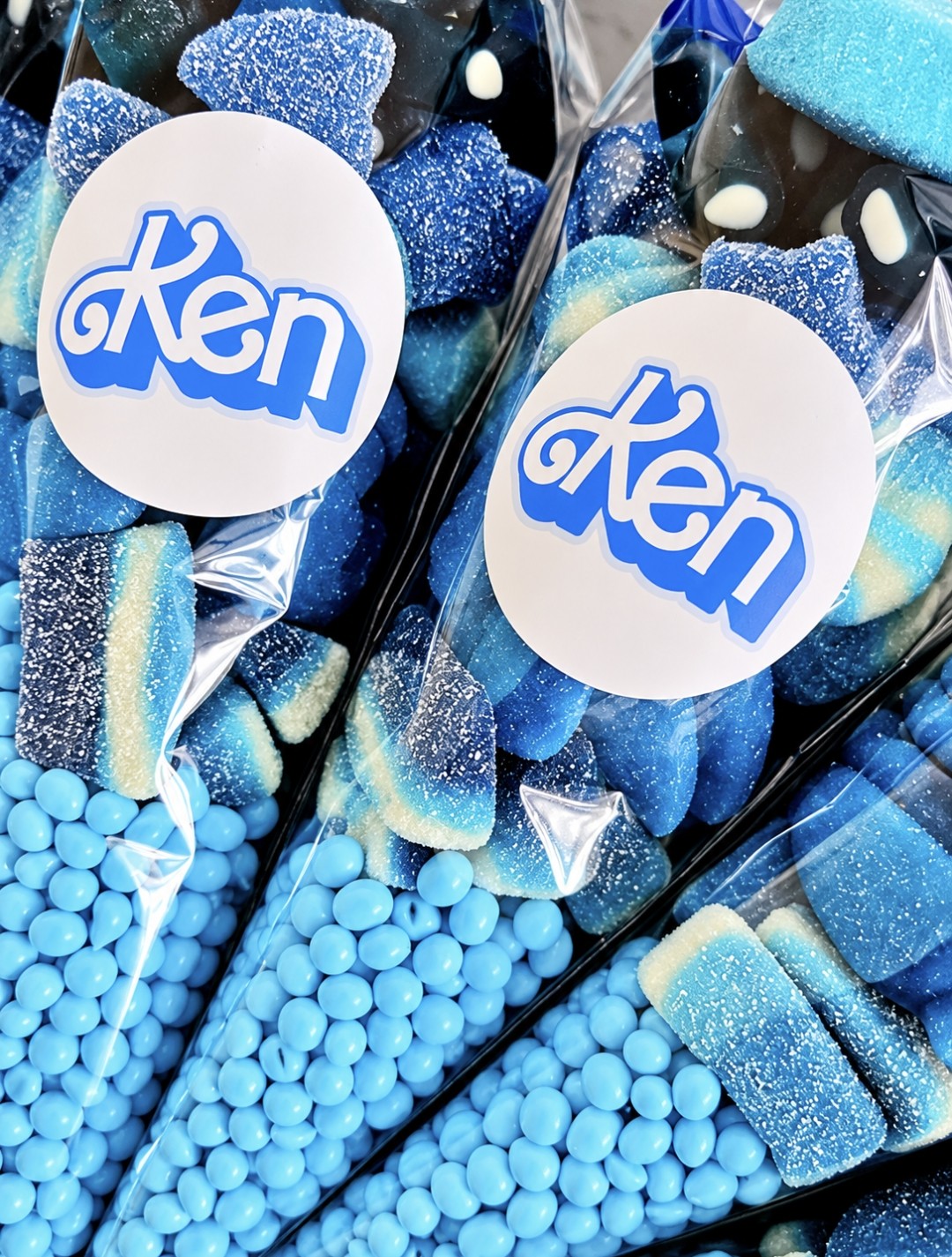 Ken Party Sweet Cones | Personalised Birthday Favours