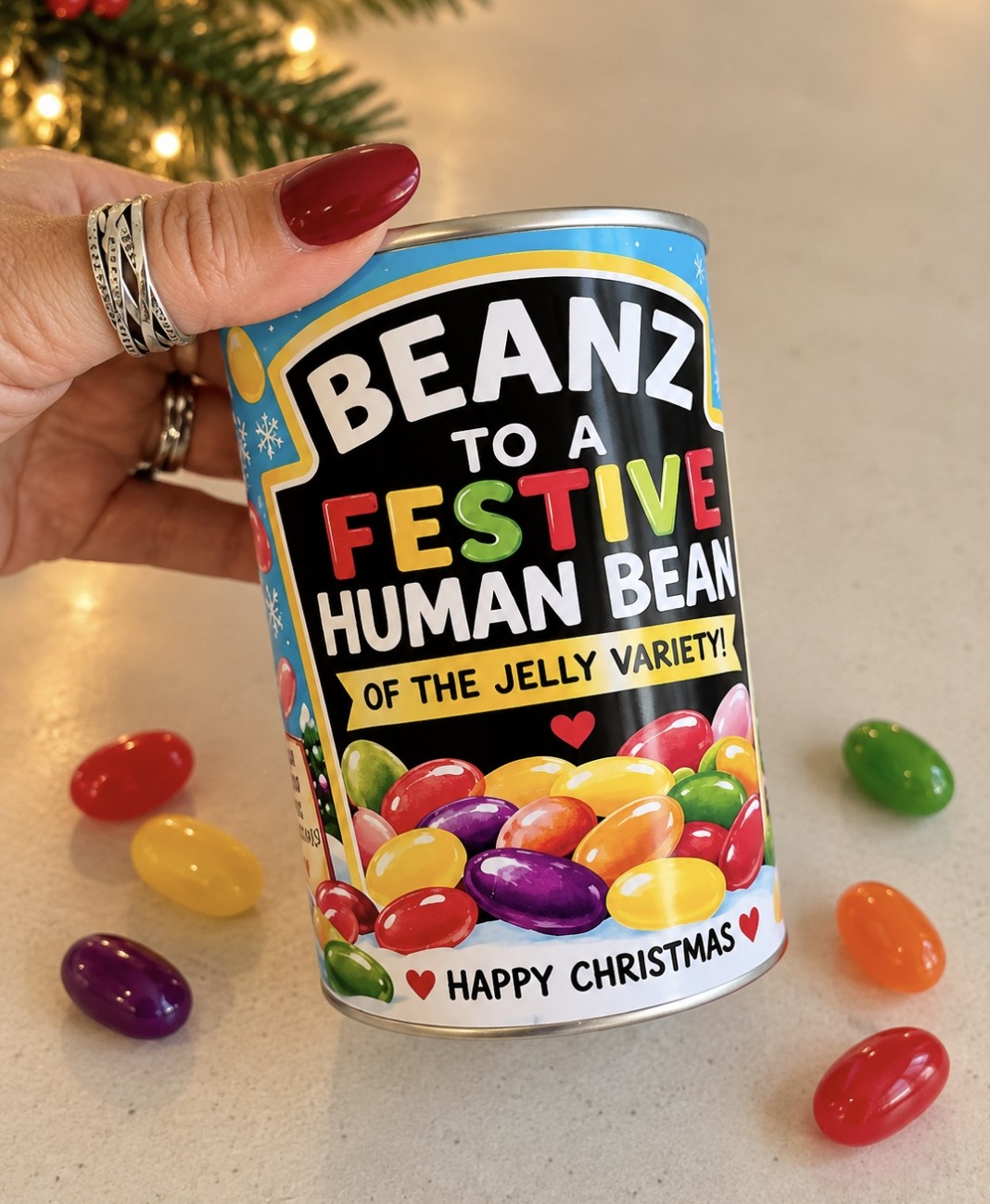 Title

BeanZ Festive Human Bean Jelly Bean Christmas Gift Tin