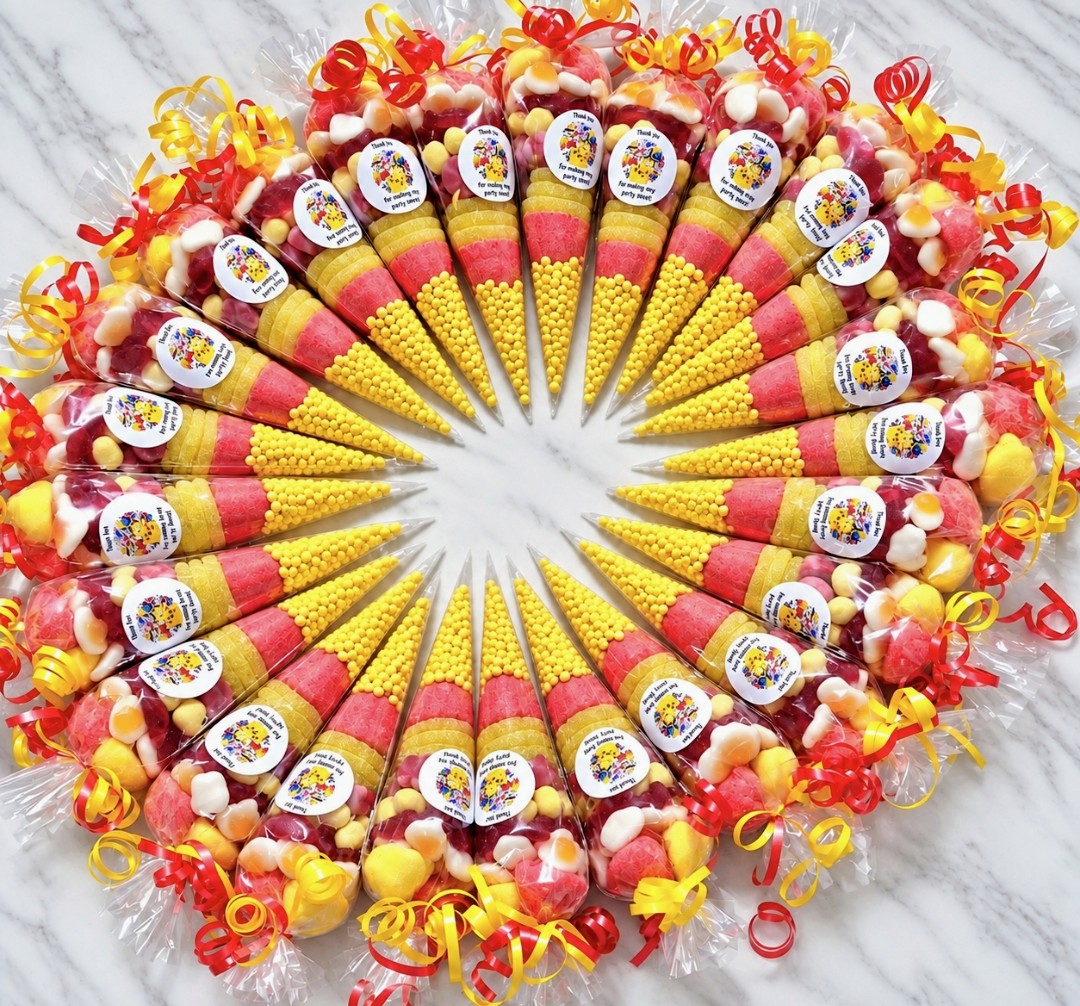 Pokemon Party Sweet Cones | Party Favours