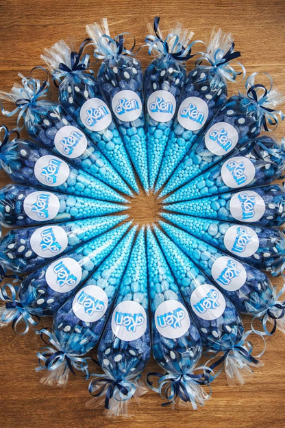 Ken Party Sweet Cones | Personalised Birthday Favours
