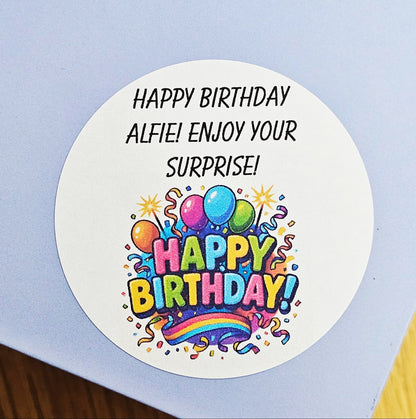 Birthday Explosion Gift Box | Personalised Chocolate & Sweet Surprise Box