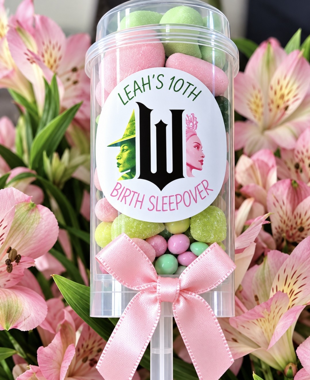 Personalised Wicked Sweet Push Pop | Wicked Party Favours