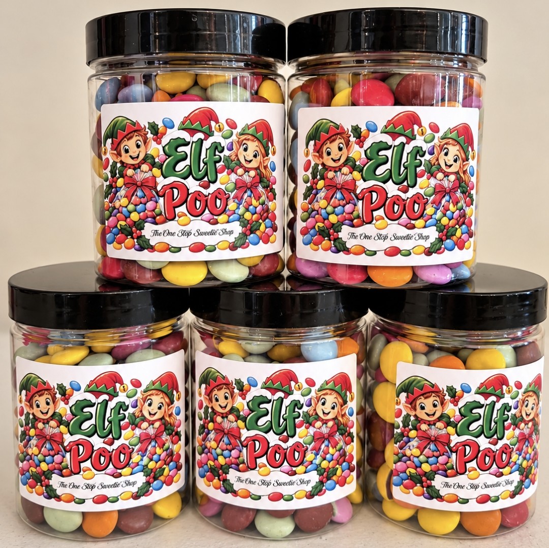 Elf Poo Chocolate Beans - Novelty Christmas Sweet Gift
