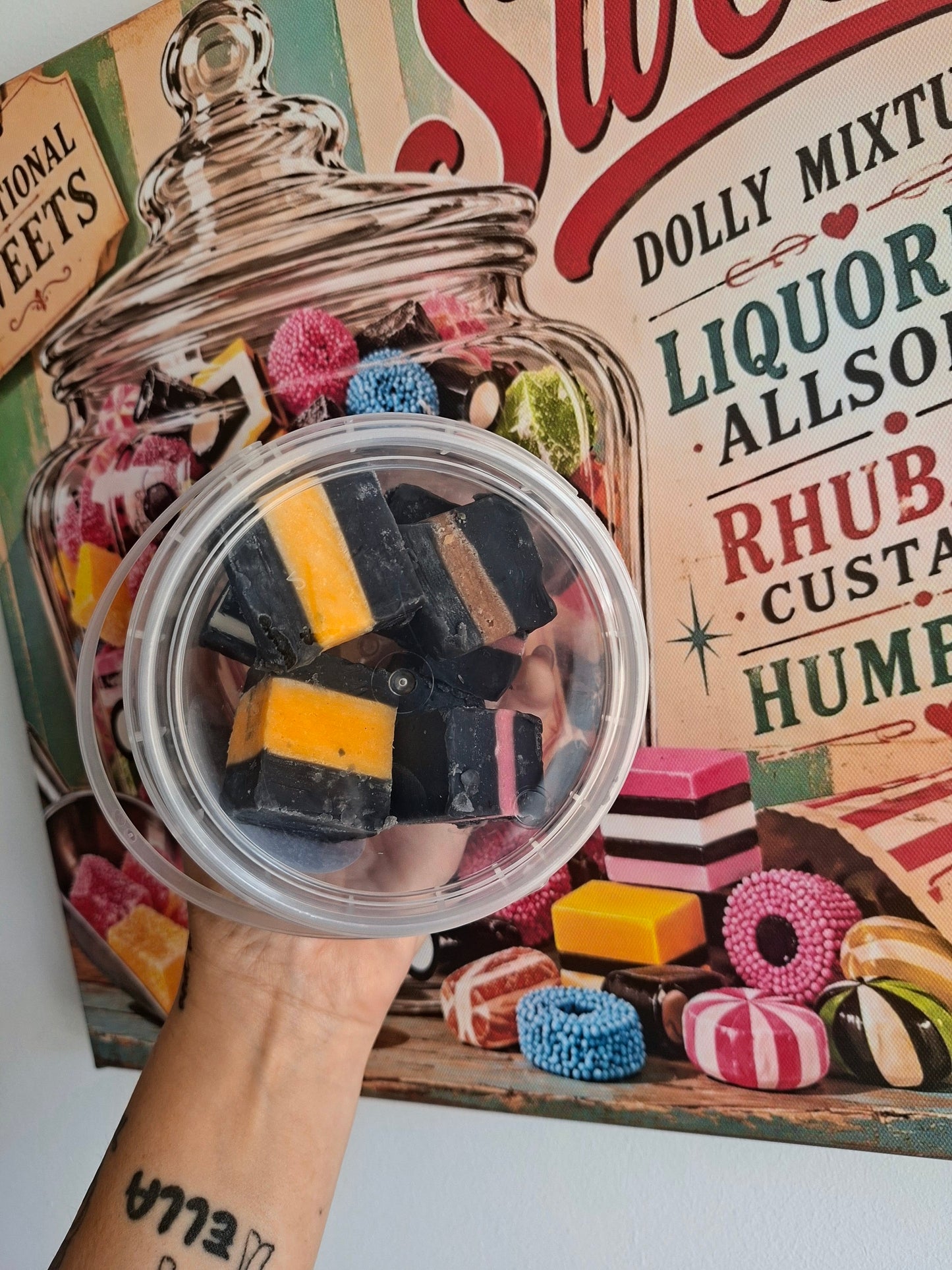 Personalised Fudge Gift Tubs – Pick Your Flavour & Add Your Own Message