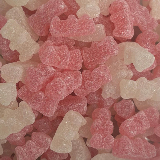 Pink and White Bears