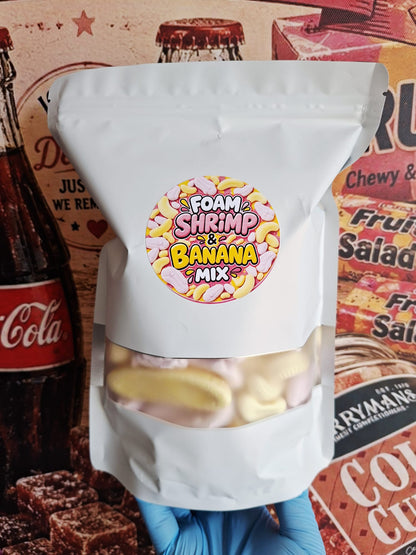 600g Foam Shrimp & Banana Mix