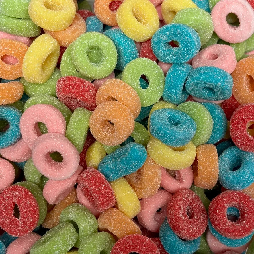 Fizzy Fruit Hoops